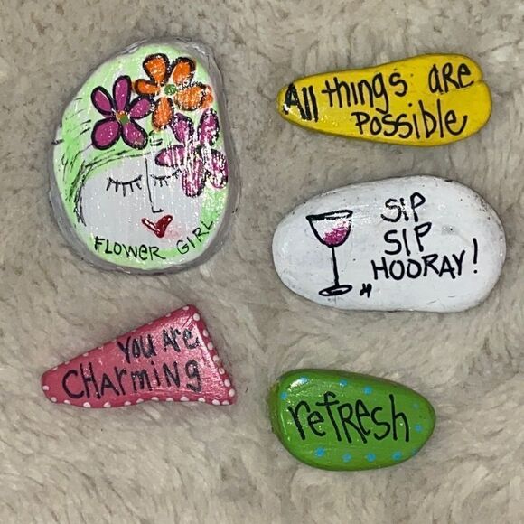Deb Peters Hand Painted Magnets! - Picture 1 of 4